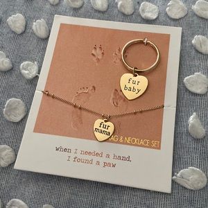 Necklace & Dog Tag, Fur Mama / Fur Baby